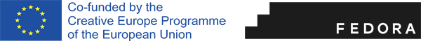 Fedora Logo + Creative Europe Programme Logo